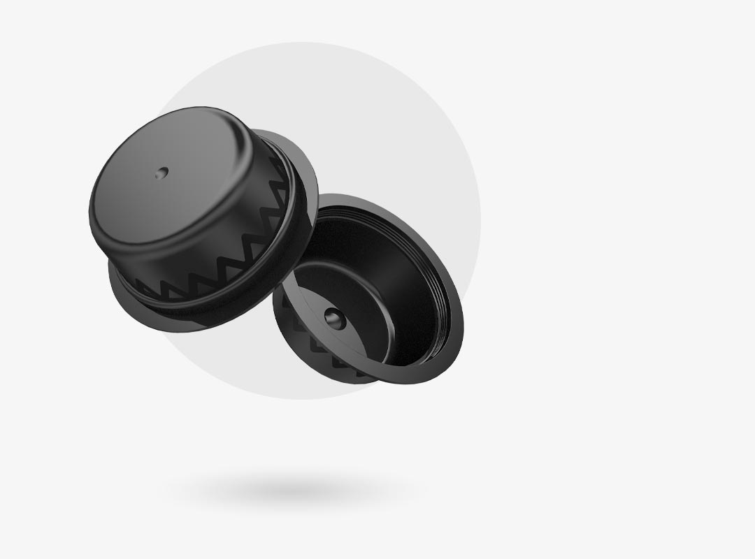 Production of empty coffee capsules compatible with Lavazza A Modo Mio